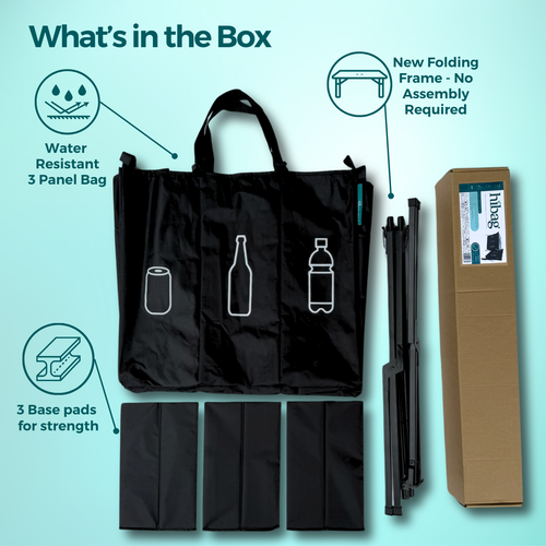 Mobile Recycle Station - V3.0 (Folding Frame)