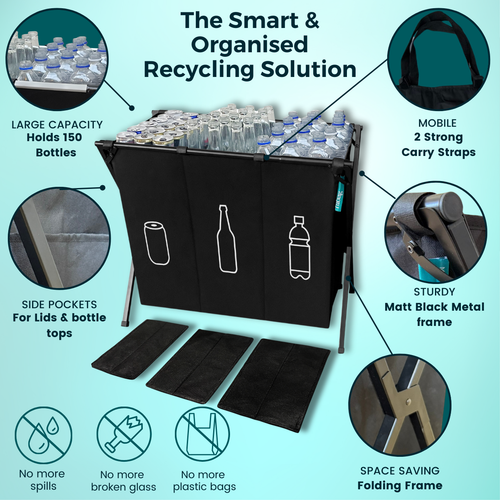 Mobile Recycle Station - V3.0 (Folding Frame)